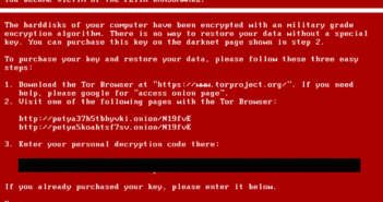 Novo Ataque de Ransomware PETYA ransomware-petya